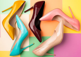 high heel shoes