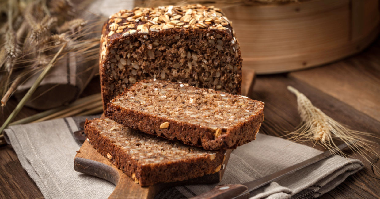 Homemade healthy bread loaves. Homemade healthy bread loaves.