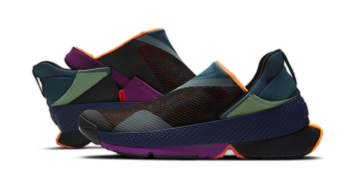 Nike's new hands-free shoe. Nike's new hands-free shoe.