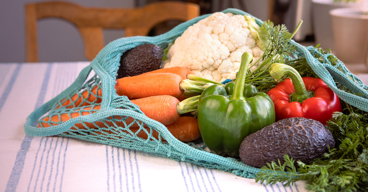 The Green Easy Knit Produce Bag The Green Easy Knit Produce Bag