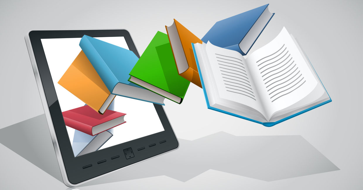 Digital books. Digital books.