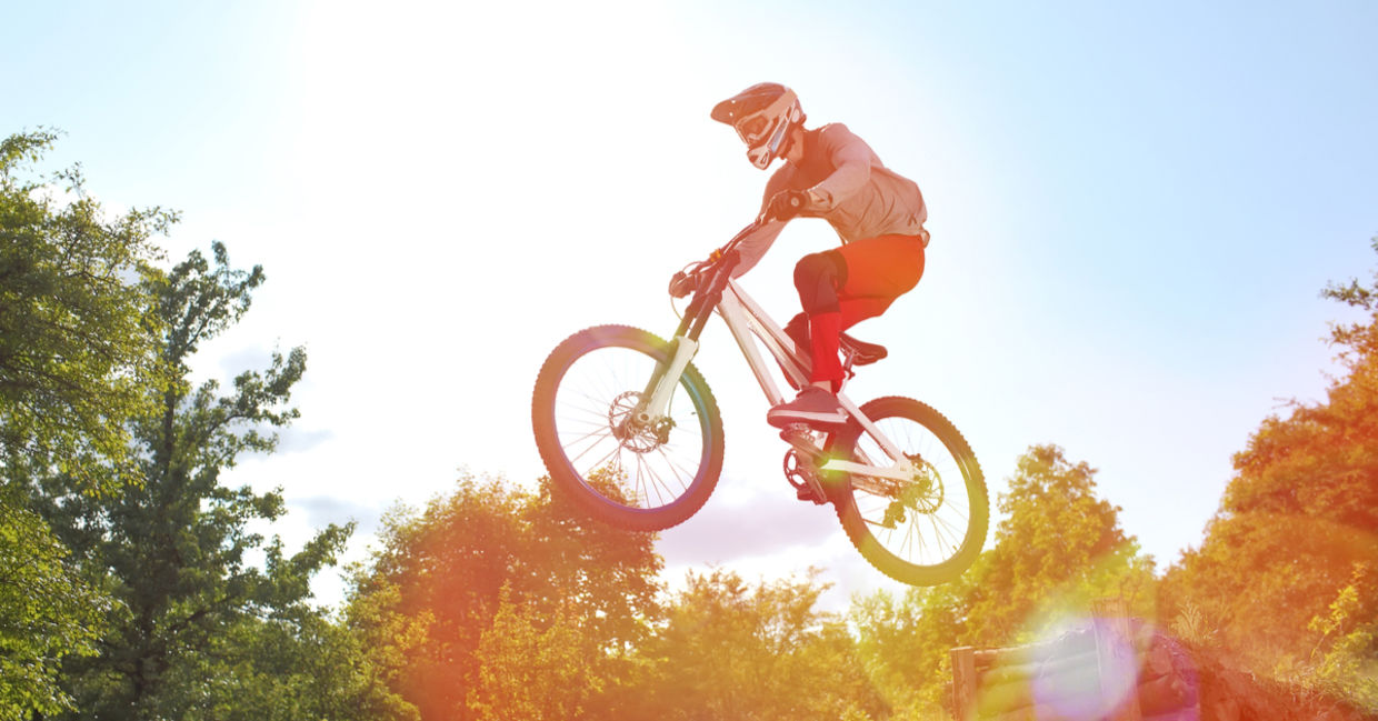 Tricks on a bicycle. Tricks on a bicycle.