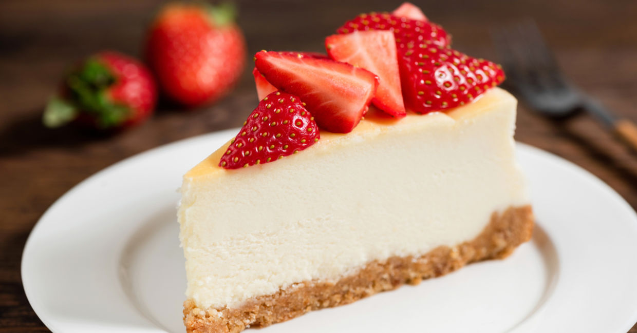 Strawberry no-bake cheesecake Strawberry no-bake cheesecake