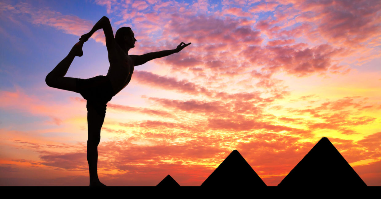 Ancient Egyptian yoga. Ancient Egyptian yoga.