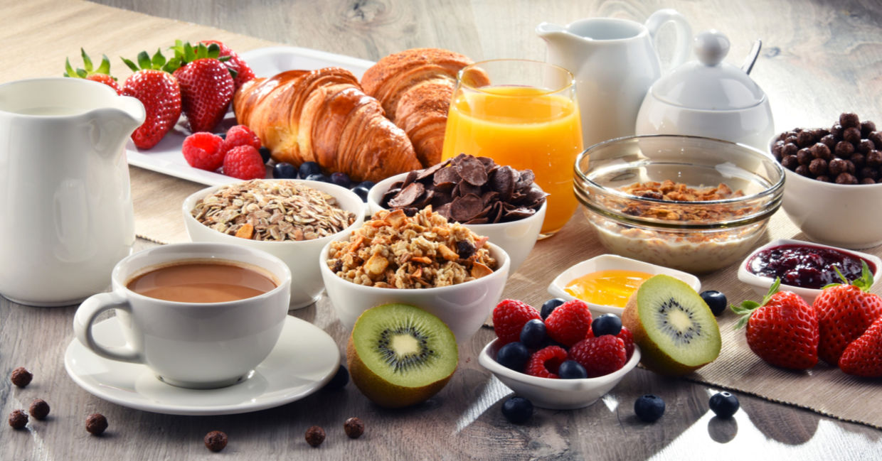 Eat a healthy breakfast. Eat a healthy breakfast.