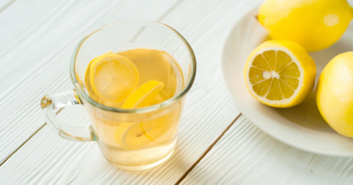 Hot lemon water is full of health benefits. Hot lemon water is full of health benefits.