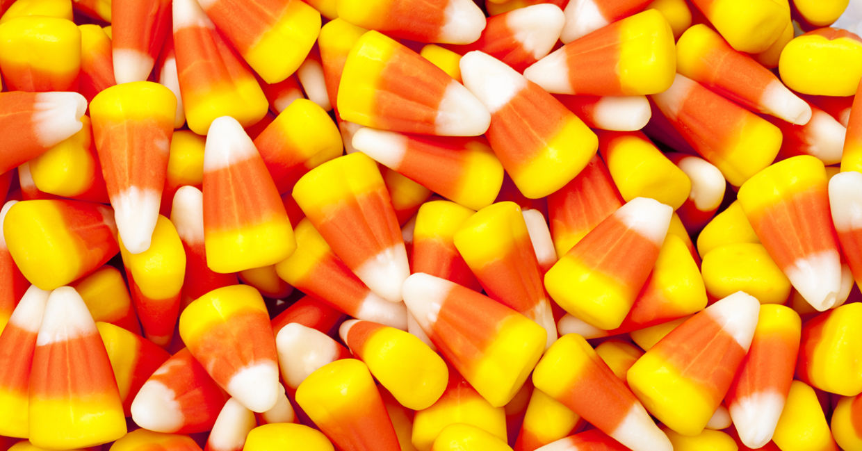 Candy corn for Halloween. Candy corn for Halloween.