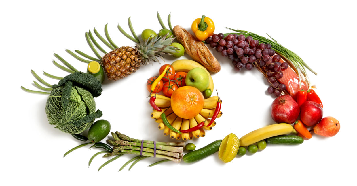 Eat a diet rich in foods that are good for eye health. Eat a diet rich in foods that are good for eye health.