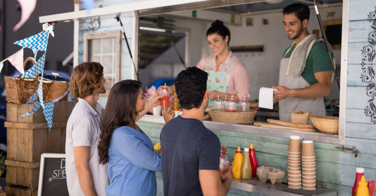Food truck. Food truck.