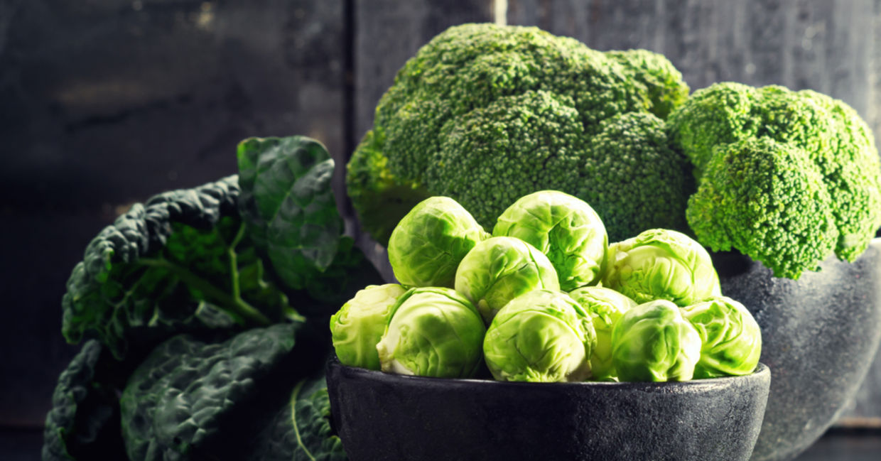 Healthy cruciferous vegetables. Healthy cruciferous vegetables.