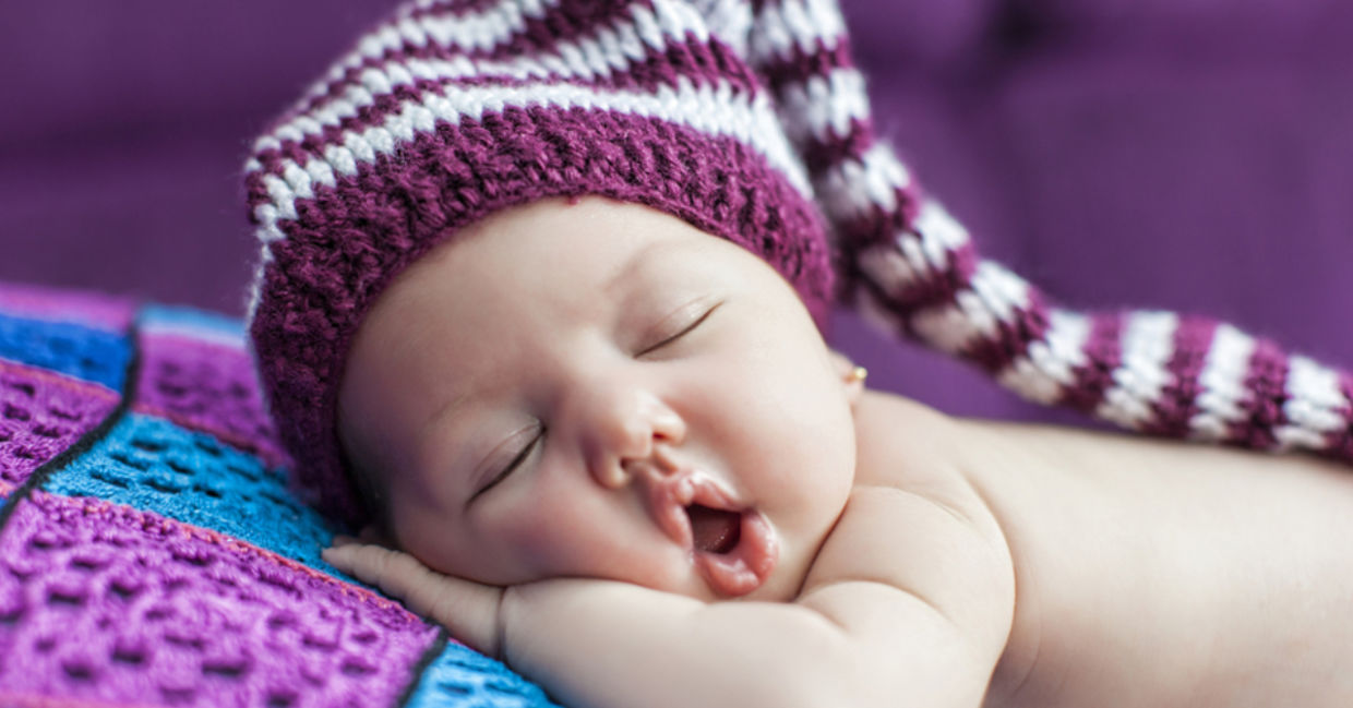 Sleeping newborn baby. Sleeping newborn baby.
