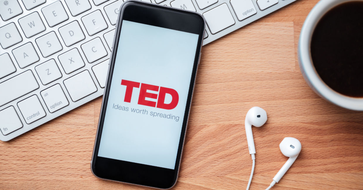 Using the Ted app. Using the Ted app.