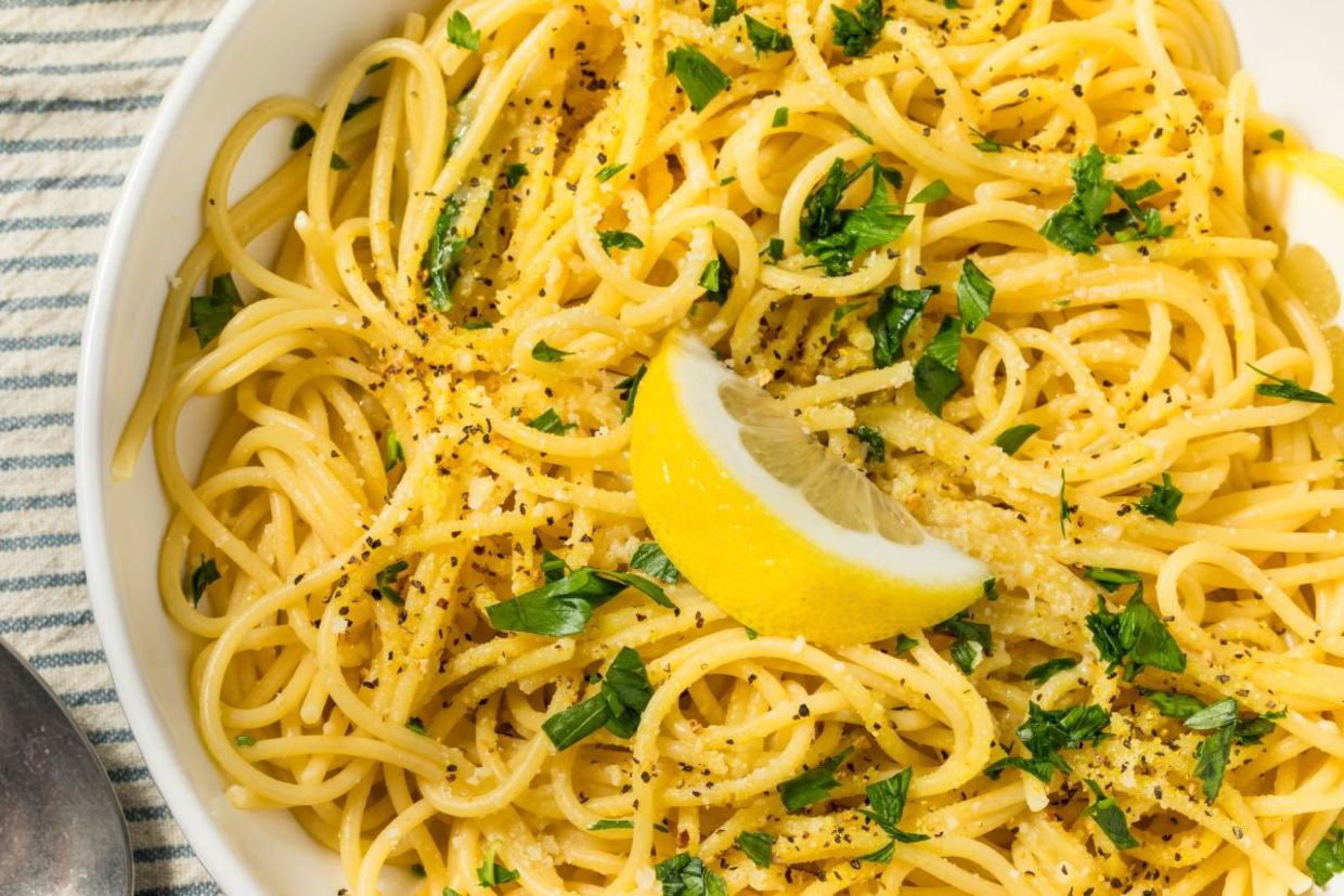 Enjoy this light and refreshing pasta dish. Enjoy this light and refreshing pasta dish.