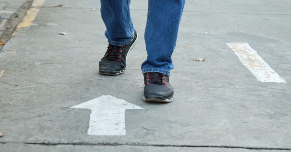 Walking backwards is good for your health. Walking backwards is good for your health.