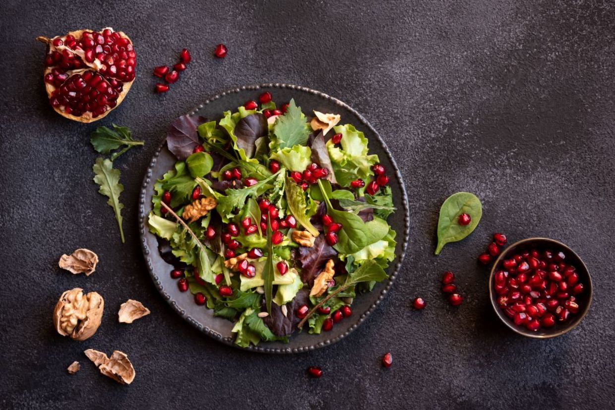 A salad is a light and delicious addition. A salad is a light and delicious addition.