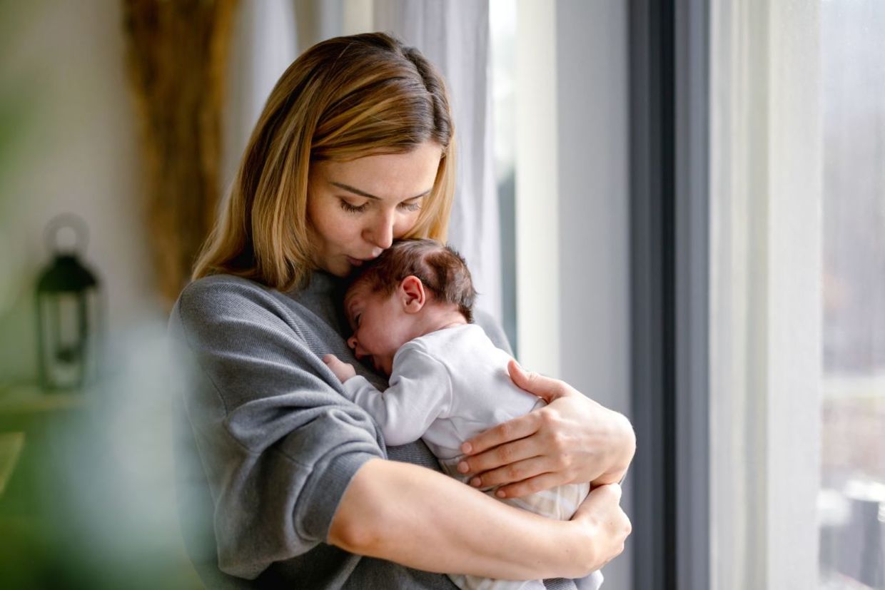 Mother and baby. Mother and baby.