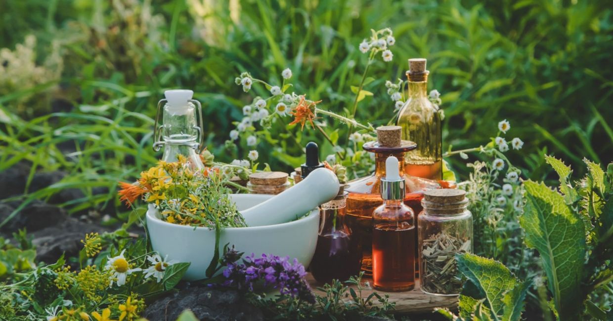 Natural healing. Natural healing.