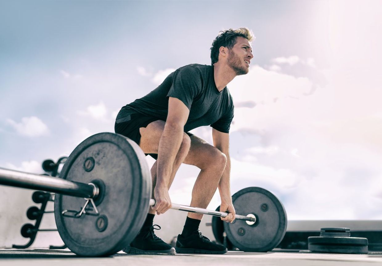 Weight lifting is a form of strength training. Weight lifting is a form of strength training.