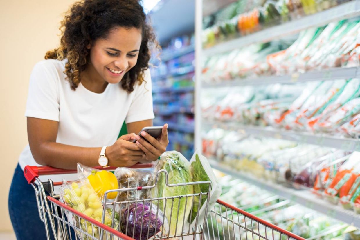 Using a shopping list to be prepared at the grocery store. Using a shopping list to be prepared at the grocery store.